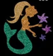 Glitter Tattoo Mermaid